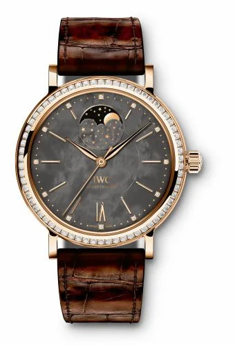 IWC Portofino Automatic Moon Phase 37 Red Gold / Black MOP IW4590-03 (4590-03, IW459003)